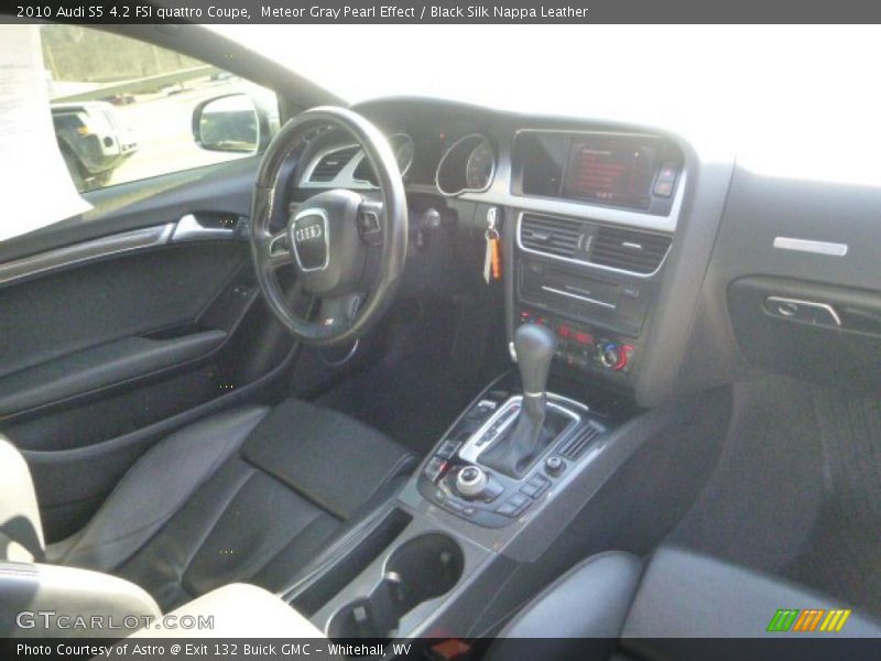 Meteor Gray Pearl Effect / Black Silk Nappa Leather 2010 Audi S5 4.2 FSI quattro Coupe