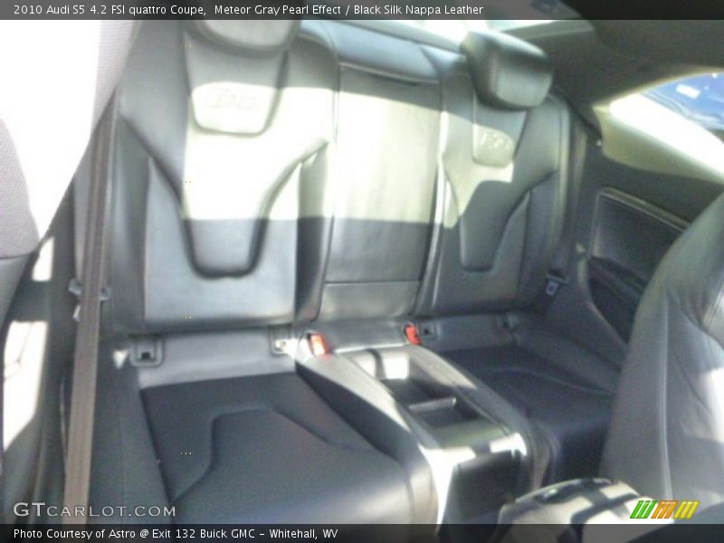 Meteor Gray Pearl Effect / Black Silk Nappa Leather 2010 Audi S5 4.2 FSI quattro Coupe