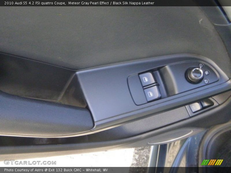 Meteor Gray Pearl Effect / Black Silk Nappa Leather 2010 Audi S5 4.2 FSI quattro Coupe