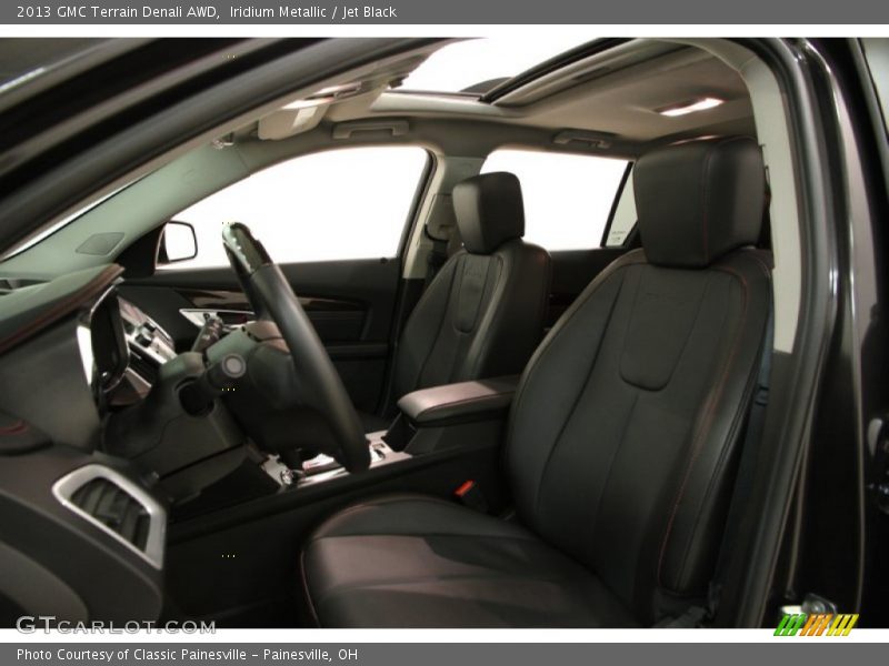 Iridium Metallic / Jet Black 2013 GMC Terrain Denali AWD