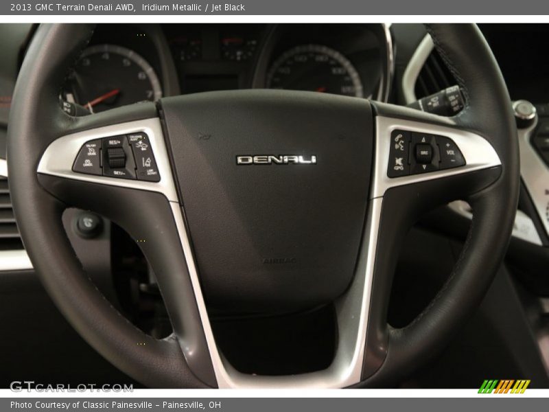 Iridium Metallic / Jet Black 2013 GMC Terrain Denali AWD