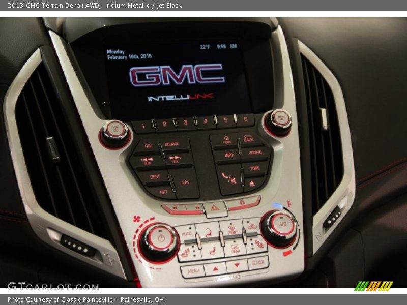 Iridium Metallic / Jet Black 2013 GMC Terrain Denali AWD