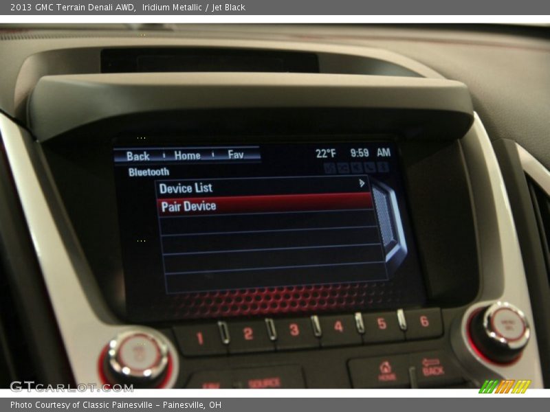 Iridium Metallic / Jet Black 2013 GMC Terrain Denali AWD