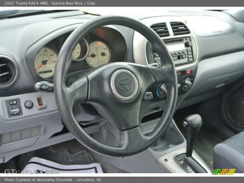 Dashboard of 2002 RAV4 4WD