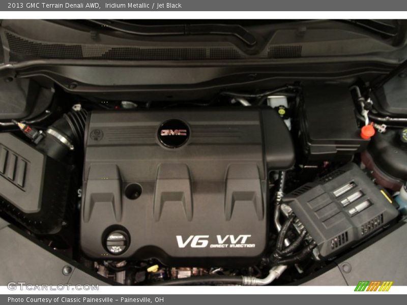 Iridium Metallic / Jet Black 2013 GMC Terrain Denali AWD