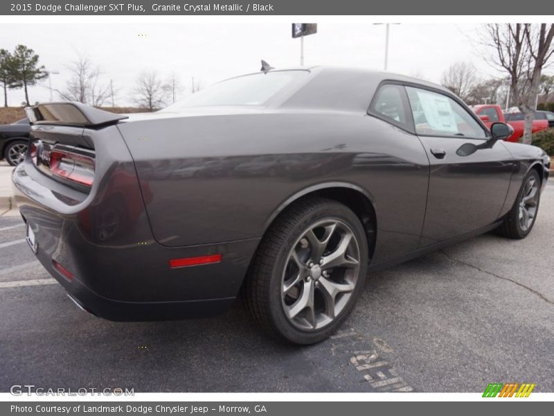 Granite Crystal Metallic / Black 2015 Dodge Challenger SXT Plus