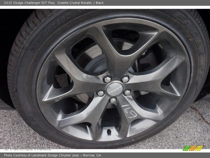 Granite Crystal Metallic / Black 2015 Dodge Challenger SXT Plus