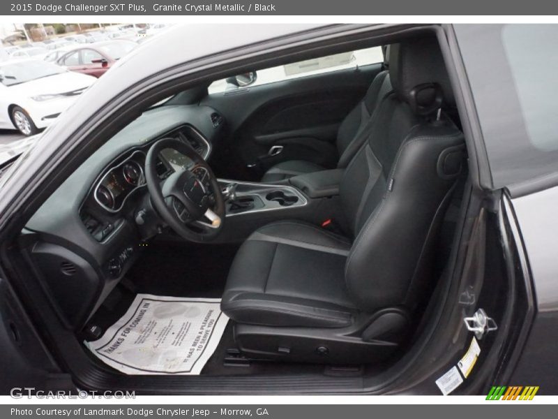 Granite Crystal Metallic / Black 2015 Dodge Challenger SXT Plus