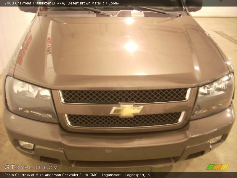 Desert Brown Metallic / Ebony 2008 Chevrolet TrailBlazer LT 4x4