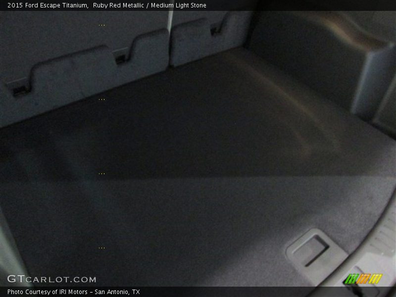 Ruby Red Metallic / Medium Light Stone 2015 Ford Escape Titanium