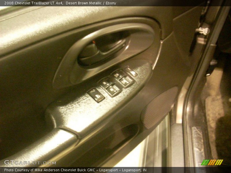 Desert Brown Metallic / Ebony 2008 Chevrolet TrailBlazer LT 4x4