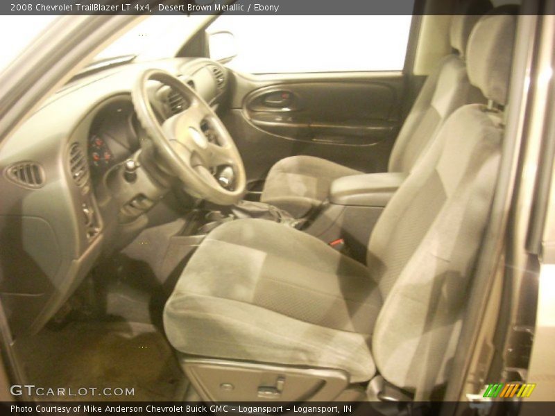 Desert Brown Metallic / Ebony 2008 Chevrolet TrailBlazer LT 4x4