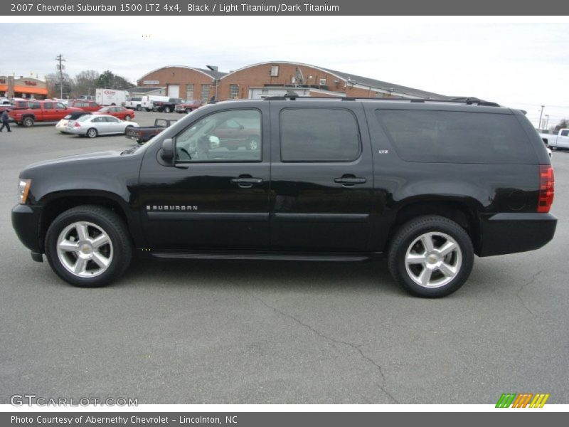 Black / Light Titanium/Dark Titanium 2007 Chevrolet Suburban 1500 LTZ 4x4