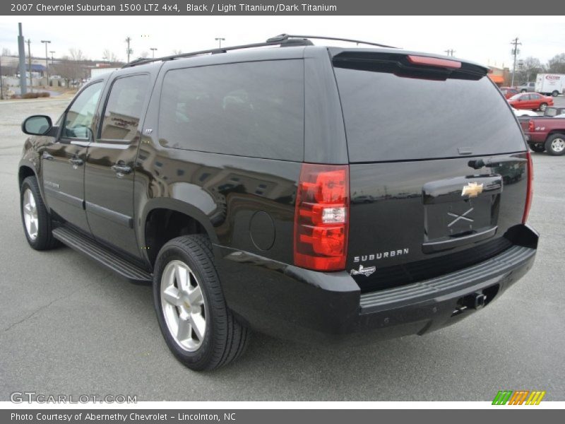 Black / Light Titanium/Dark Titanium 2007 Chevrolet Suburban 1500 LTZ 4x4