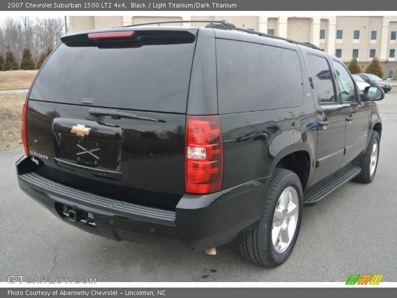 Black / Light Titanium/Dark Titanium 2007 Chevrolet Suburban 1500 LTZ 4x4