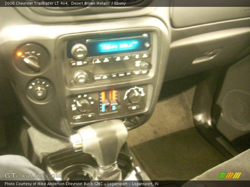 Desert Brown Metallic / Ebony 2008 Chevrolet TrailBlazer LT 4x4