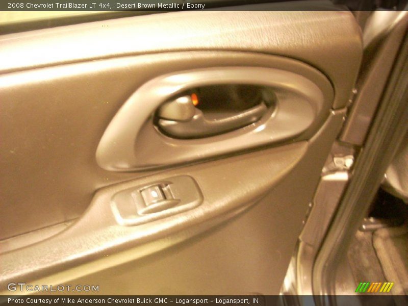 Desert Brown Metallic / Ebony 2008 Chevrolet TrailBlazer LT 4x4
