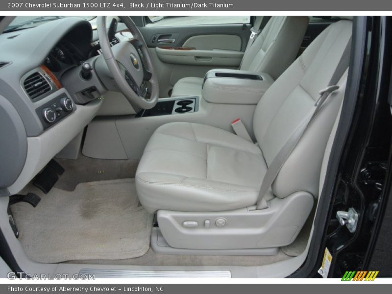 Black / Light Titanium/Dark Titanium 2007 Chevrolet Suburban 1500 LTZ 4x4