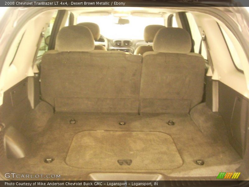 Desert Brown Metallic / Ebony 2008 Chevrolet TrailBlazer LT 4x4