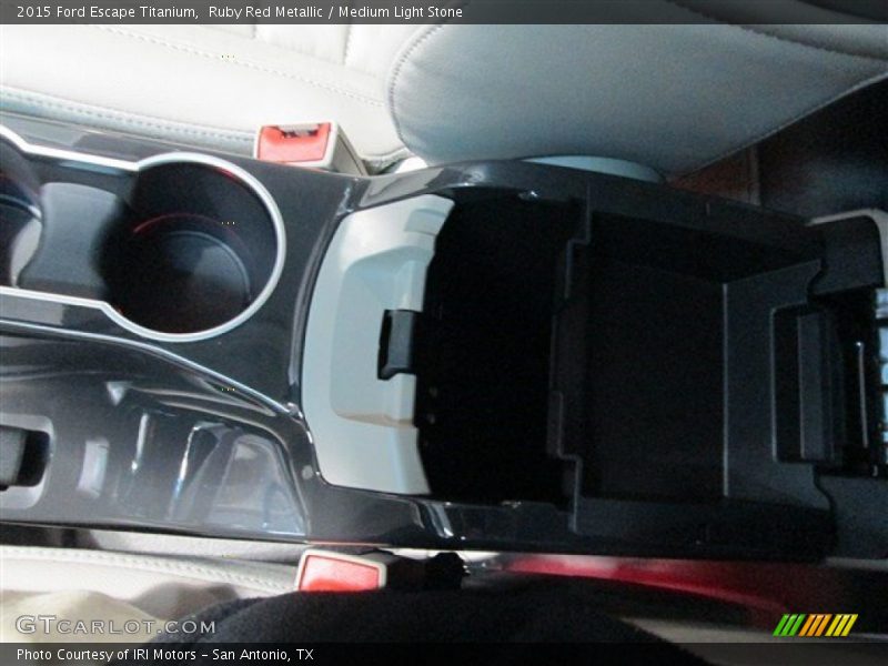 Ruby Red Metallic / Medium Light Stone 2015 Ford Escape Titanium