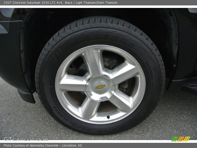 Black / Light Titanium/Dark Titanium 2007 Chevrolet Suburban 1500 LTZ 4x4
