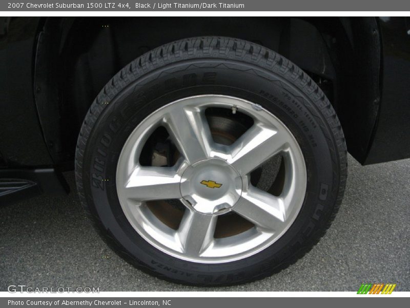 Black / Light Titanium/Dark Titanium 2007 Chevrolet Suburban 1500 LTZ 4x4