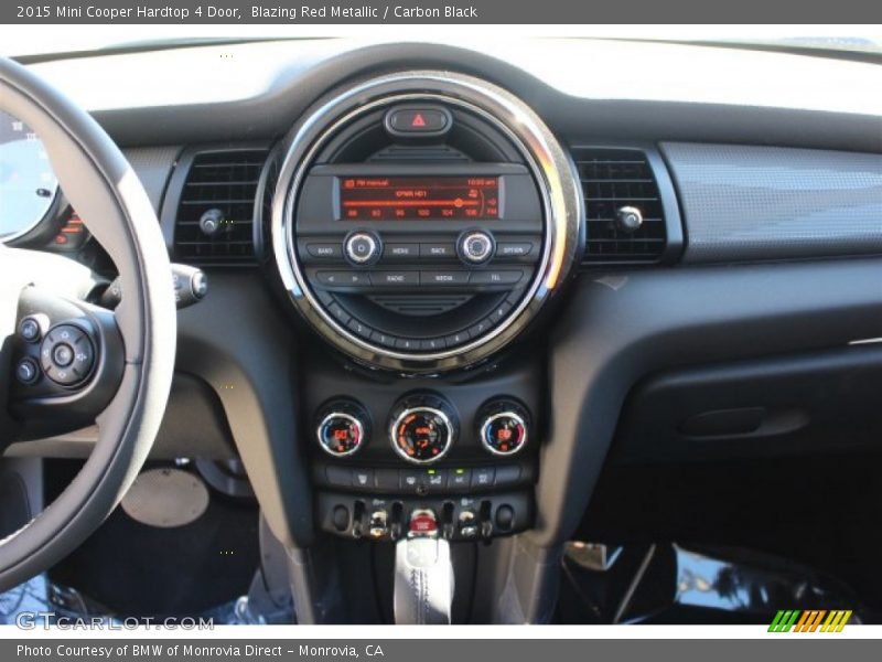 Blazing Red Metallic / Carbon Black 2015 Mini Cooper Hardtop 4 Door
