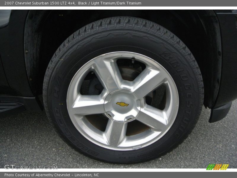 Black / Light Titanium/Dark Titanium 2007 Chevrolet Suburban 1500 LTZ 4x4