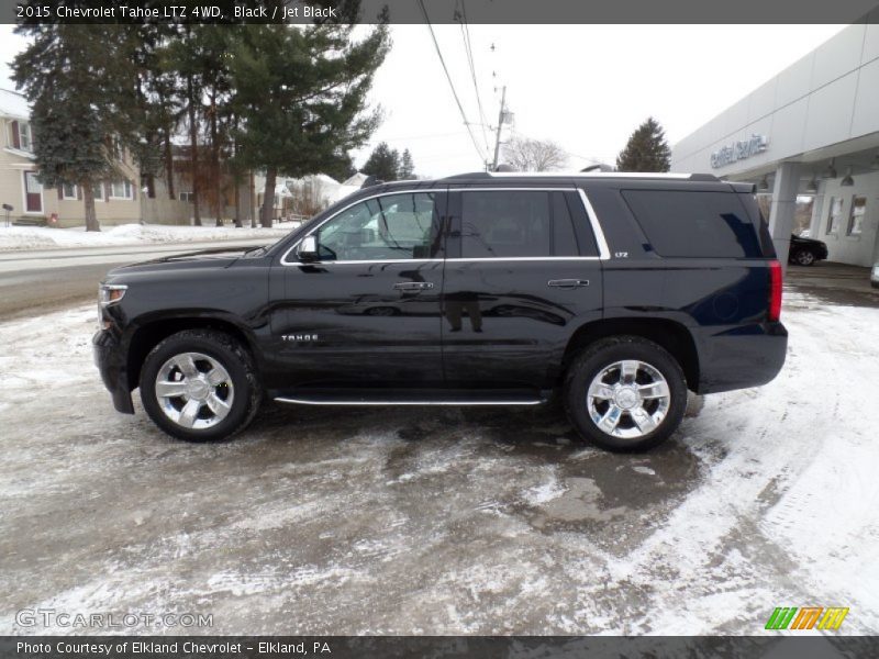 Black / Jet Black 2015 Chevrolet Tahoe LTZ 4WD