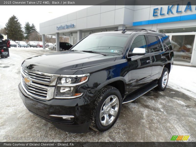 Black / Jet Black 2015 Chevrolet Tahoe LTZ 4WD