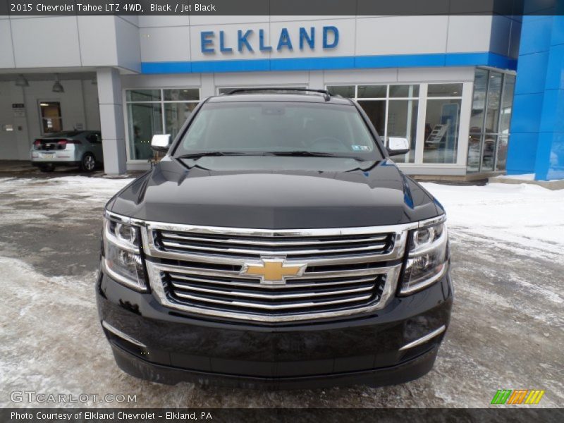 Black / Jet Black 2015 Chevrolet Tahoe LTZ 4WD