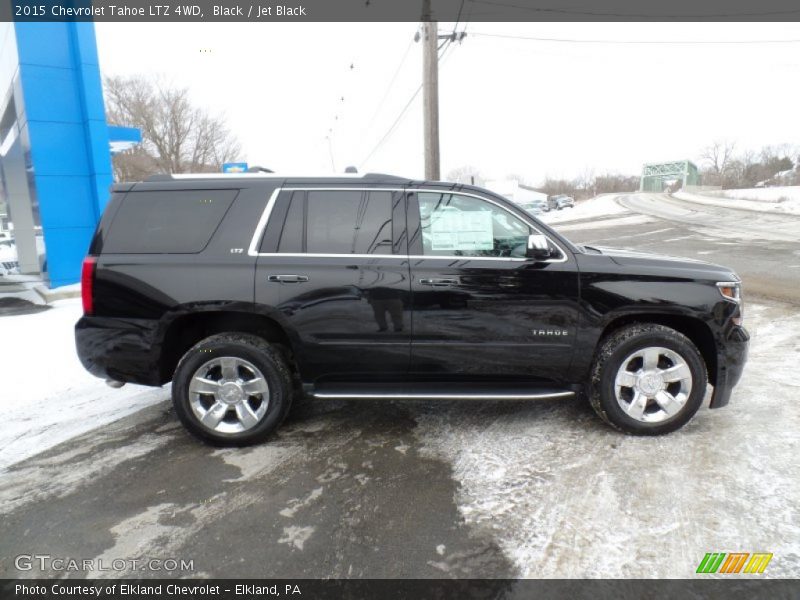 Black / Jet Black 2015 Chevrolet Tahoe LTZ 4WD