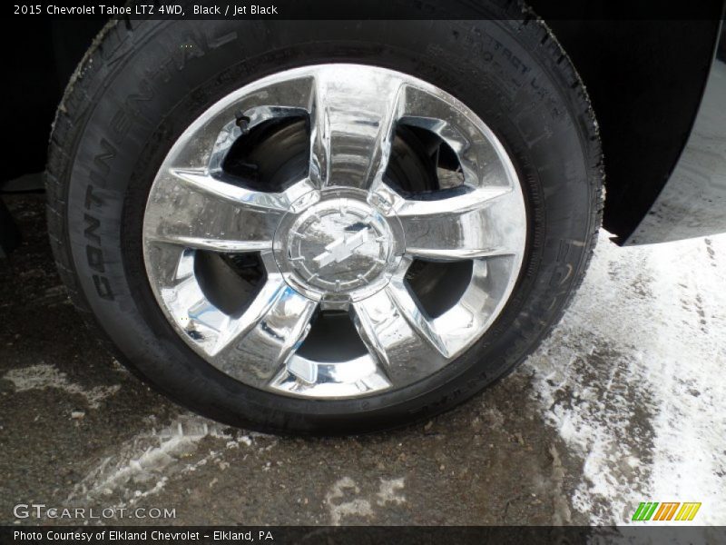 Black / Jet Black 2015 Chevrolet Tahoe LTZ 4WD