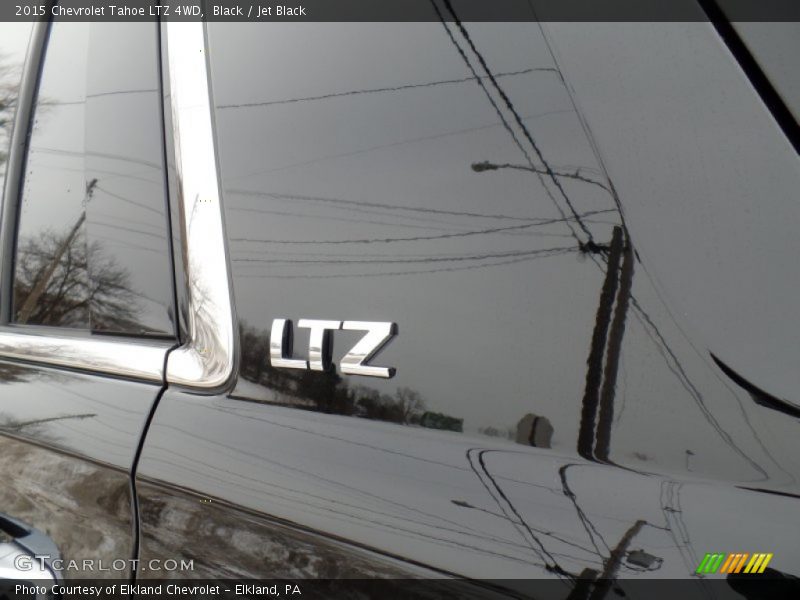 Black / Jet Black 2015 Chevrolet Tahoe LTZ 4WD