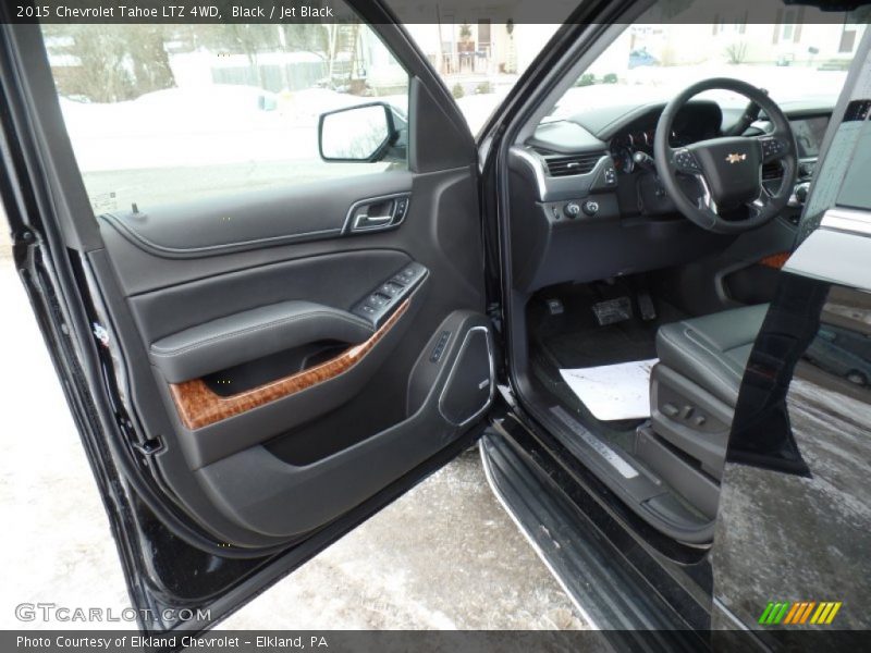 Black / Jet Black 2015 Chevrolet Tahoe LTZ 4WD