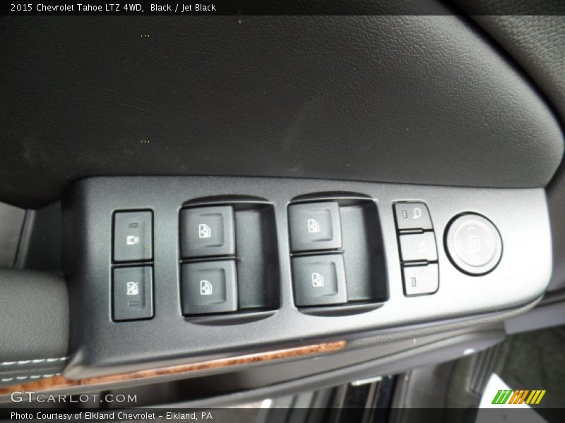 Black / Jet Black 2015 Chevrolet Tahoe LTZ 4WD