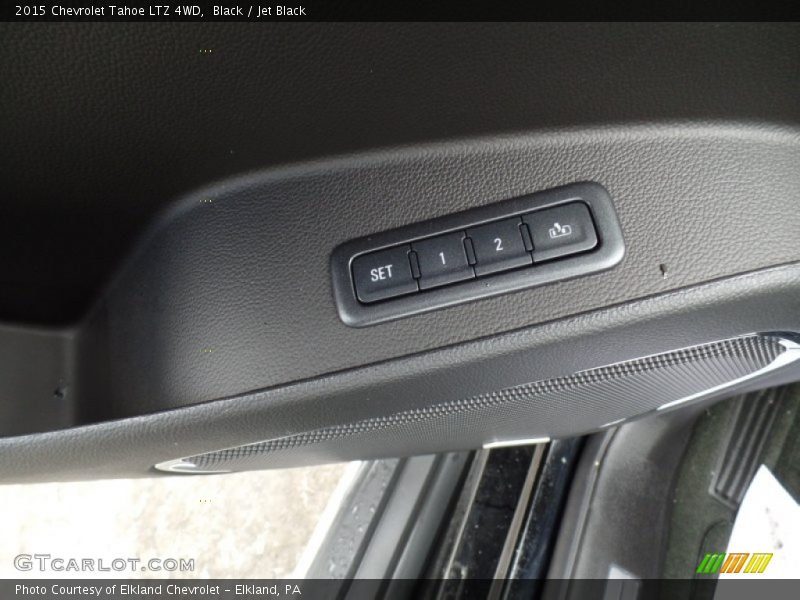 Black / Jet Black 2015 Chevrolet Tahoe LTZ 4WD