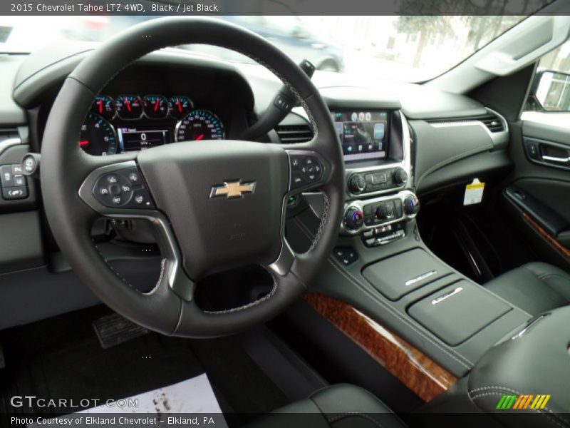 Black / Jet Black 2015 Chevrolet Tahoe LTZ 4WD