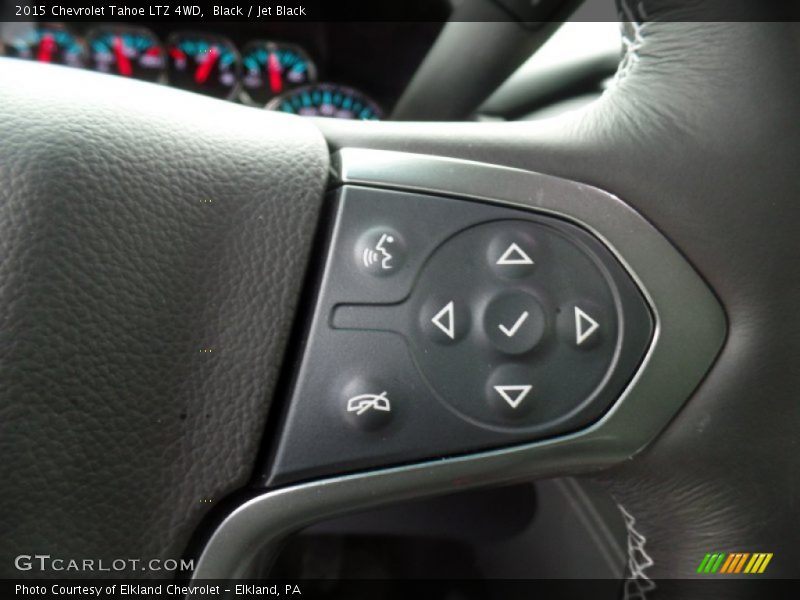 Black / Jet Black 2015 Chevrolet Tahoe LTZ 4WD