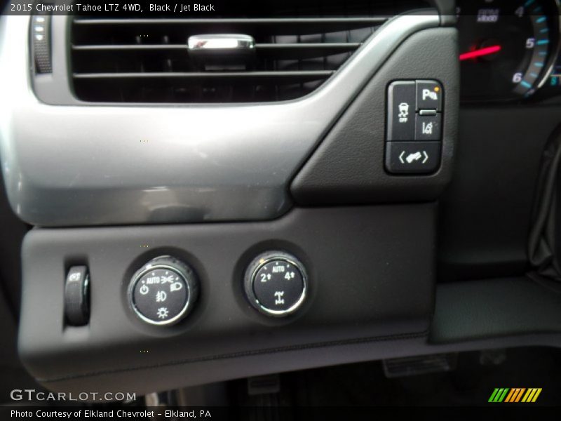Black / Jet Black 2015 Chevrolet Tahoe LTZ 4WD