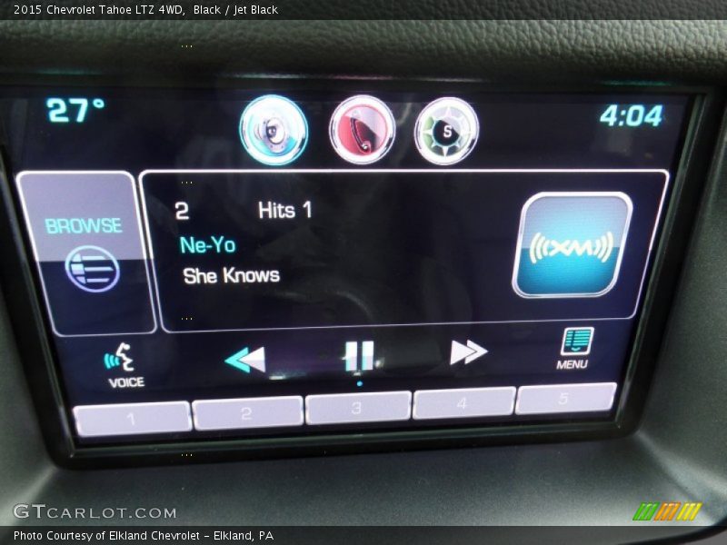 Black / Jet Black 2015 Chevrolet Tahoe LTZ 4WD