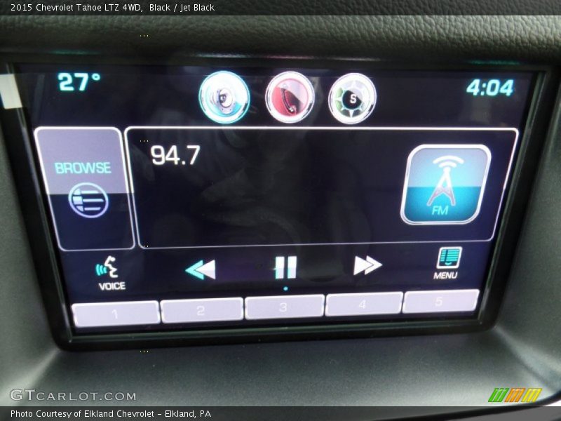 Black / Jet Black 2015 Chevrolet Tahoe LTZ 4WD