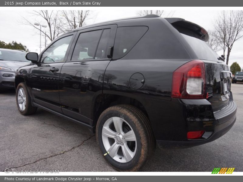 Black / Dark Slate Gray 2015 Jeep Compass Latitude