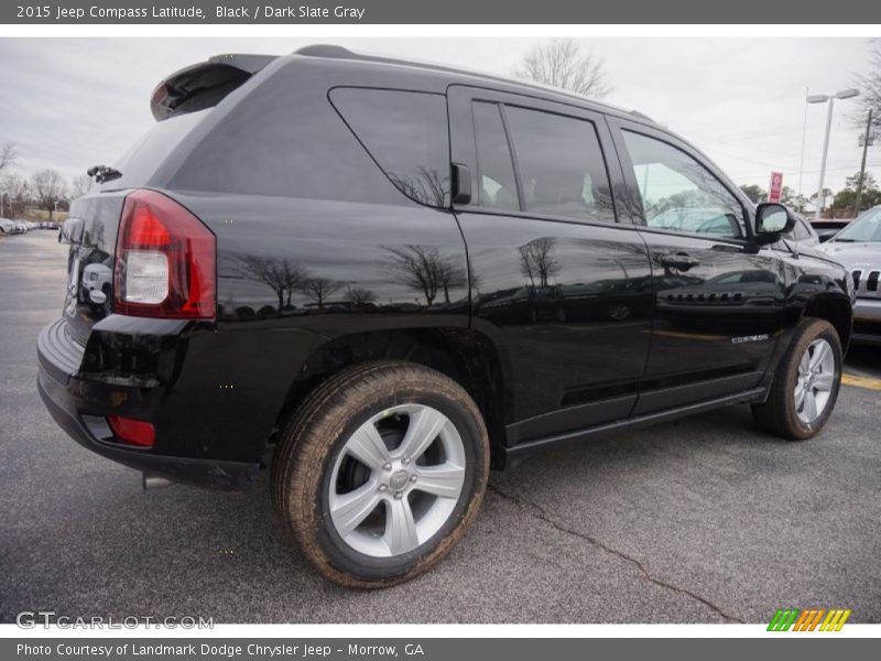 Black / Dark Slate Gray 2015 Jeep Compass Latitude