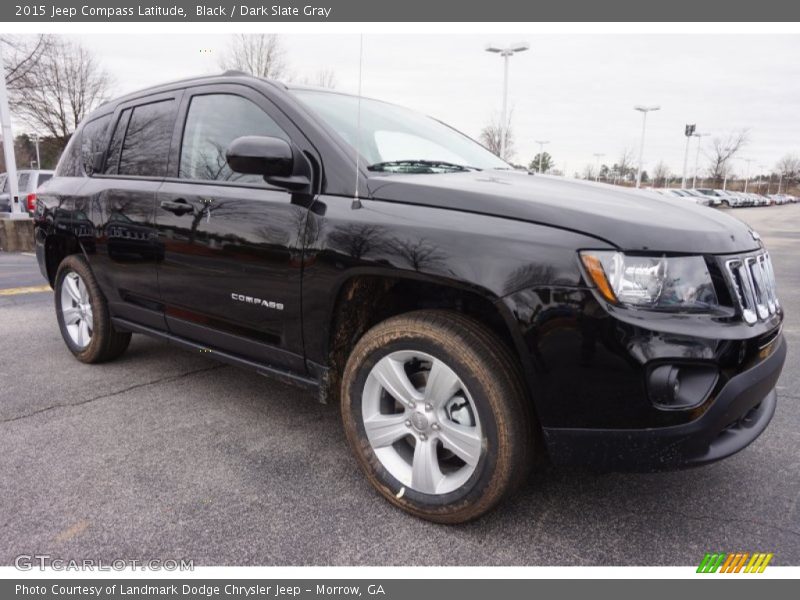 Black / Dark Slate Gray 2015 Jeep Compass Latitude
