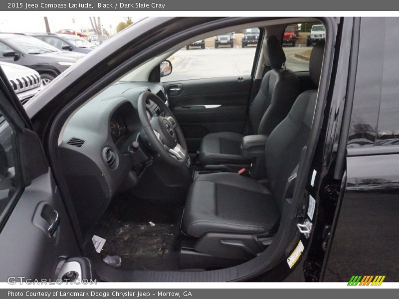 Black / Dark Slate Gray 2015 Jeep Compass Latitude