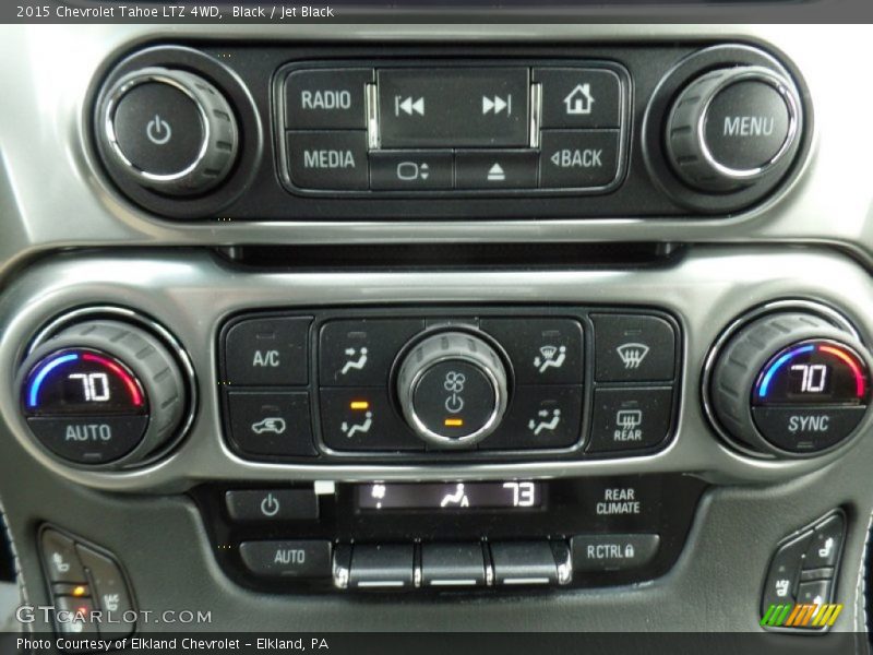 Black / Jet Black 2015 Chevrolet Tahoe LTZ 4WD