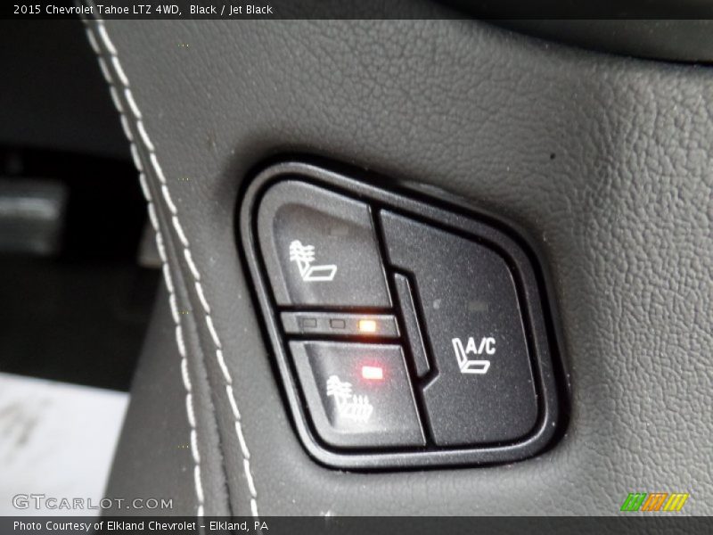 Black / Jet Black 2015 Chevrolet Tahoe LTZ 4WD