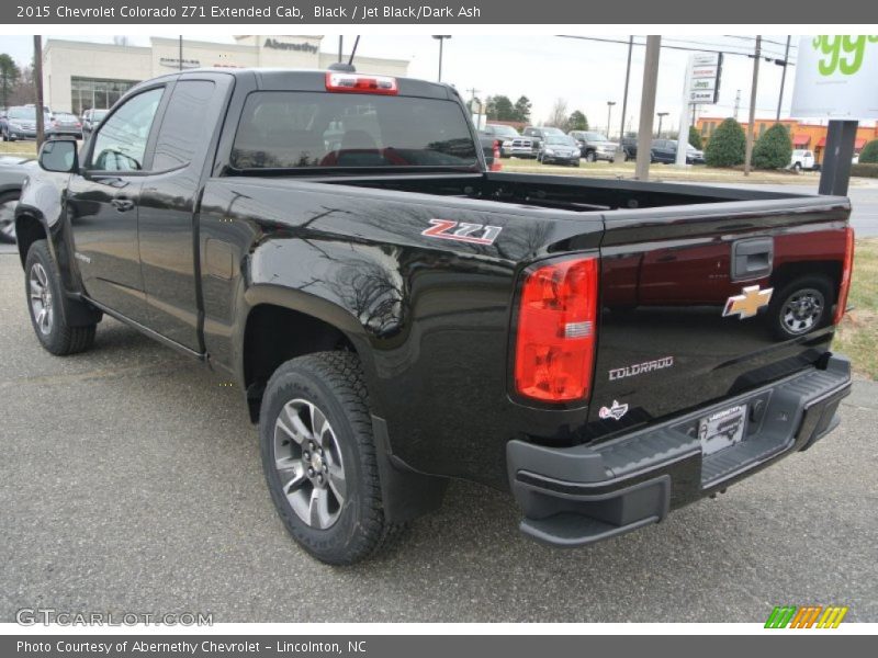 Black / Jet Black/Dark Ash 2015 Chevrolet Colorado Z71 Extended Cab