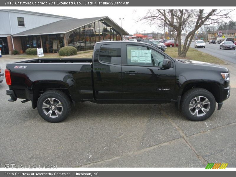 Black / Jet Black/Dark Ash 2015 Chevrolet Colorado Z71 Extended Cab